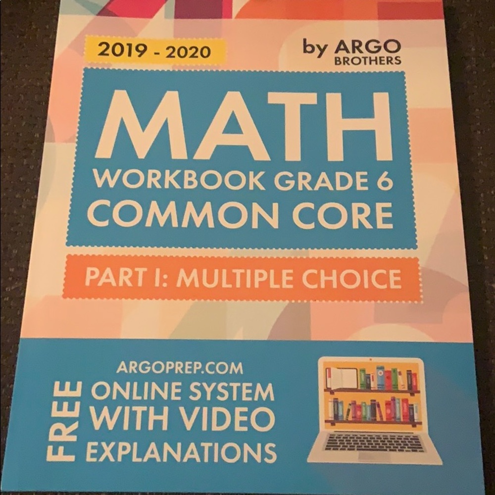 6th Grade Math Workbook (Common Core)
